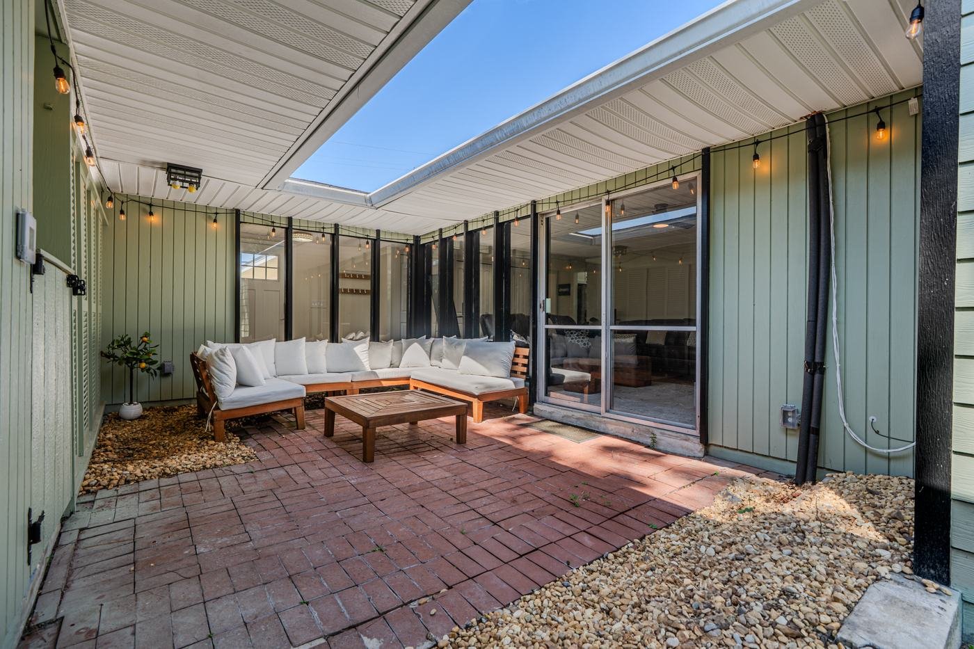 outdoor spaces at JaxStay furnished home in Mandarin Jacksonville Florida