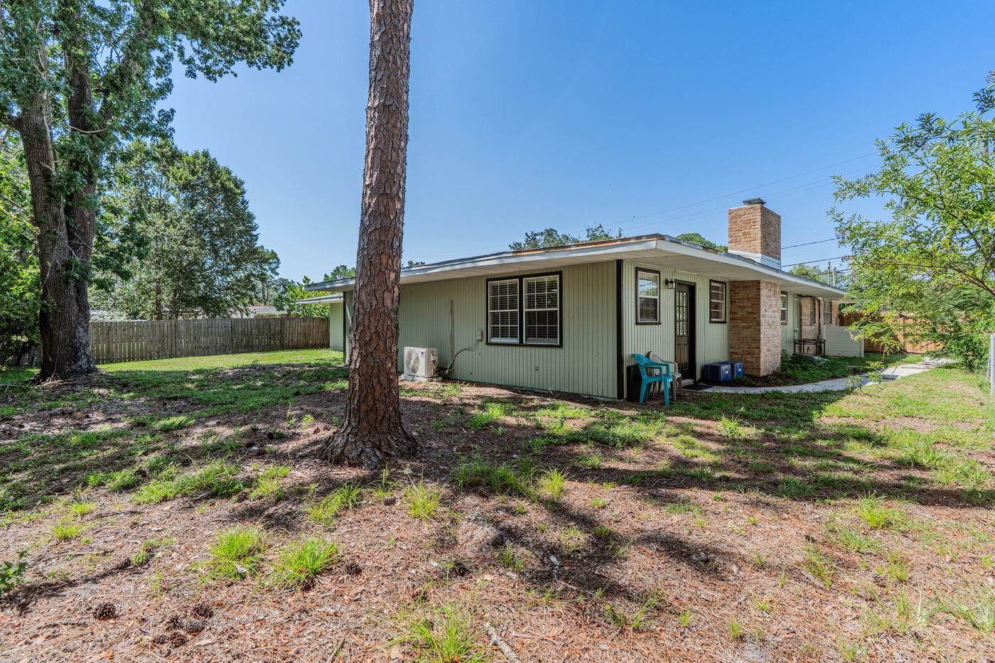 outdoor spaces at JaxStay furnished home in Mandarin Jacksonville Florida